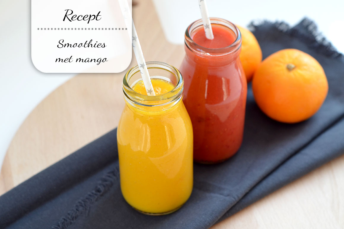 2 heerlijke smoothies met mango