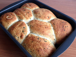 Thyme & honey butter rolls