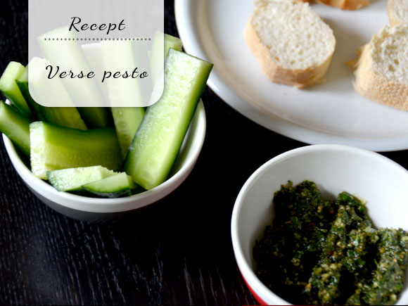 Simpele verse pesto