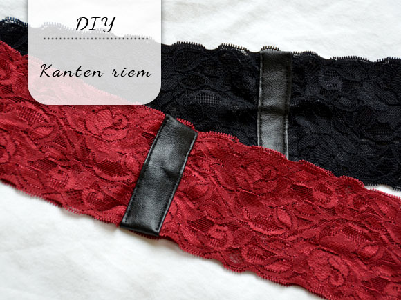 Kanten riem DIY