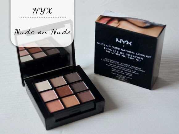 NYX Nude on Nude natural look kit