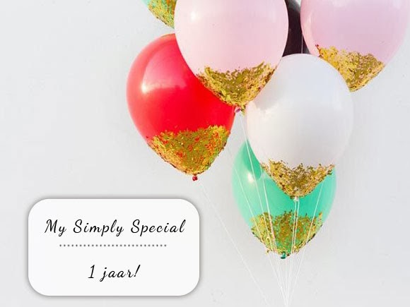 My Simply Special bestaat 1 jaar!