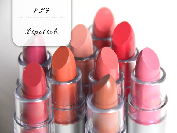 ELF lipsticks