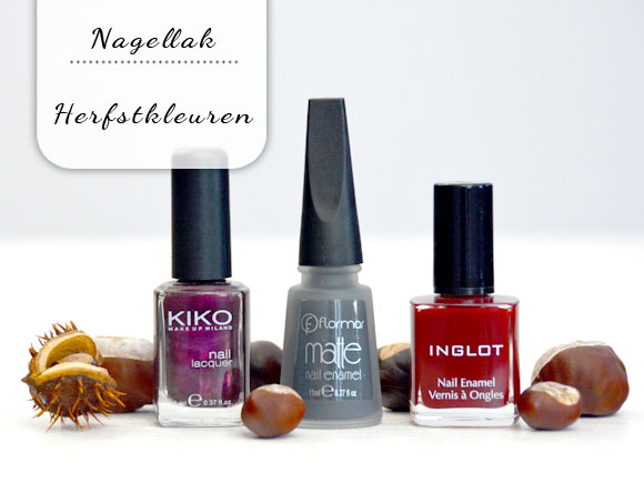 3 nagellakjes voor de herfst