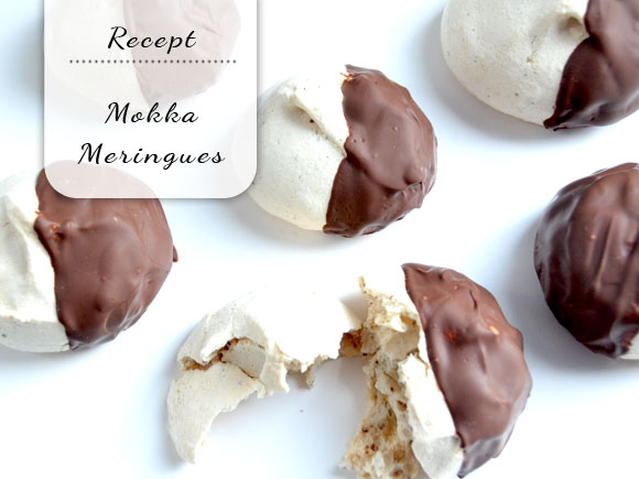 Mokka meringues met chocola