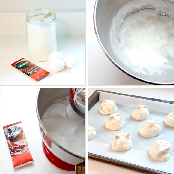 Mokka meringues met chocola