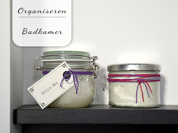 Organiseer je badkamer