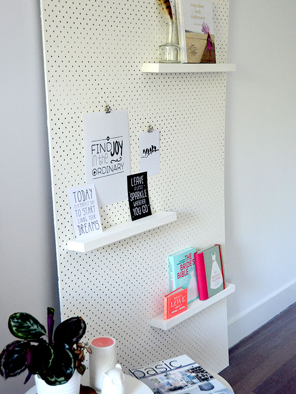 DIY: Pronkrek van gaatjesboard