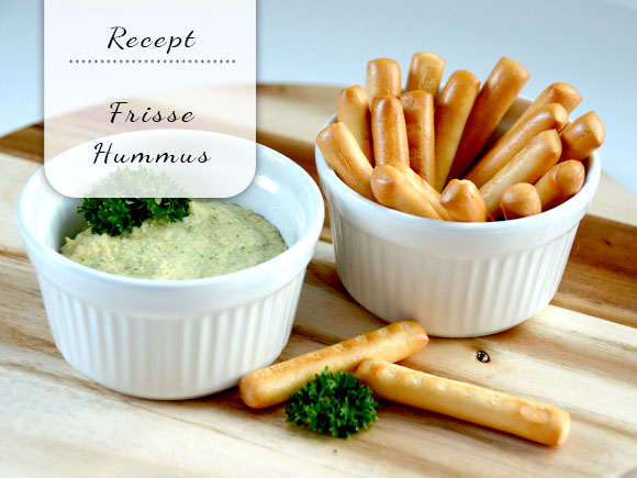 Frisse hummus variatie