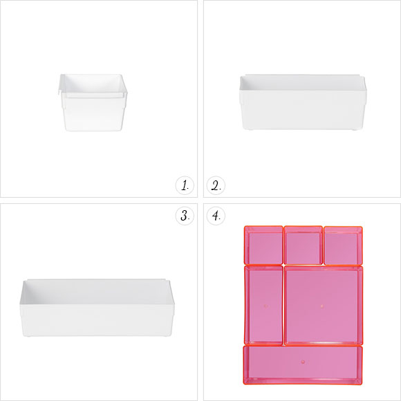 Handige make-up organizers