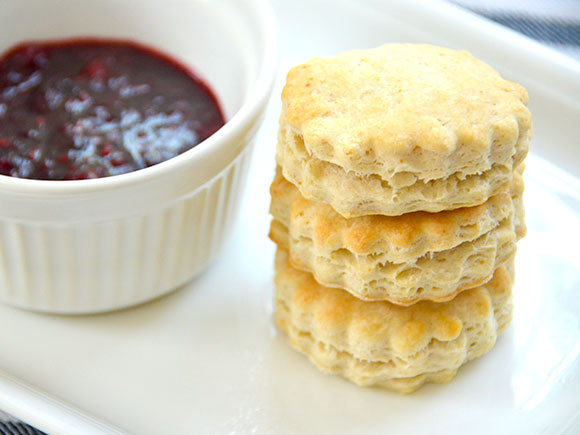 Makkelijke scones met suikervrije jam