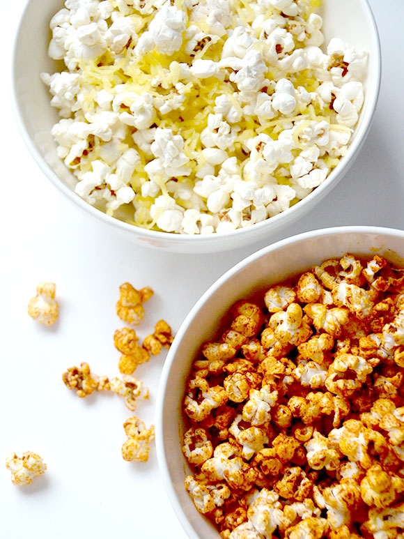 Variëren met popcorn