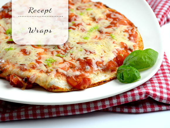 Wraps met tomaat en chorizo