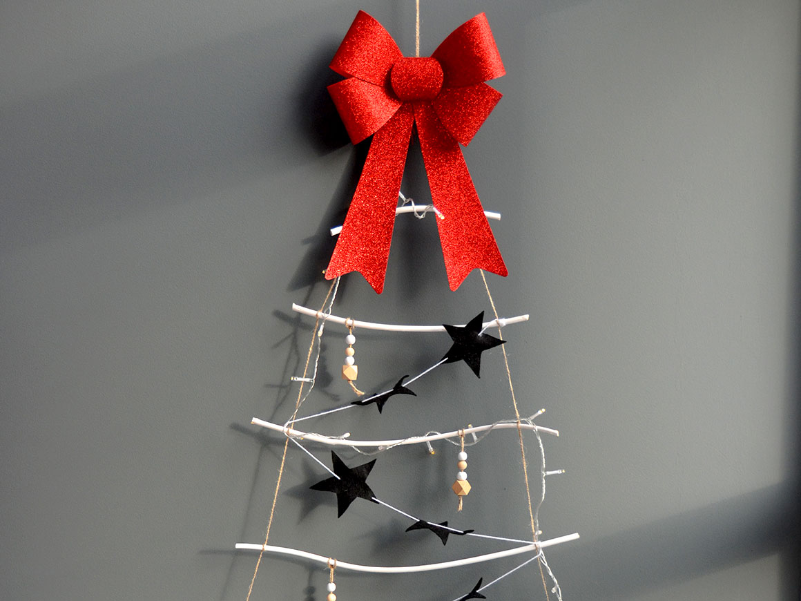 DIY: Kerstboom van takken