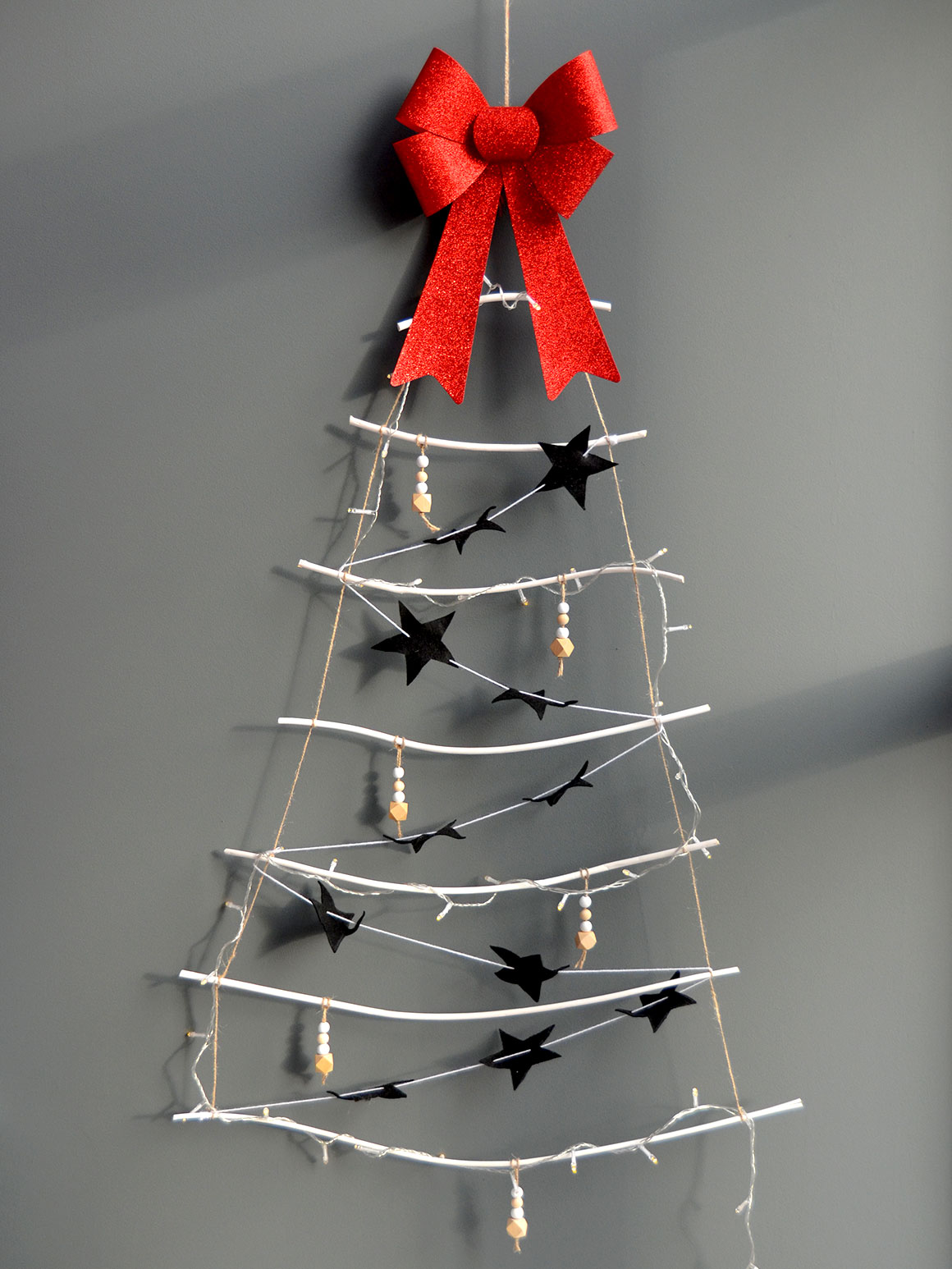 DIY: Kerstboom van takken
