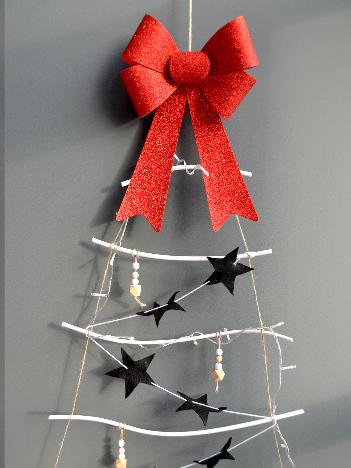 DIY: Kerstboom van takken