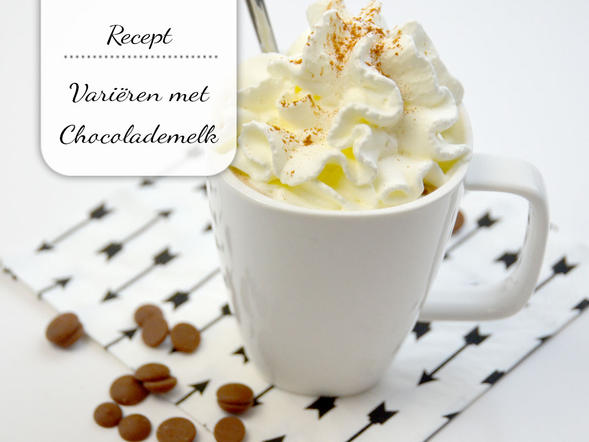 Varieren met chocolademelk