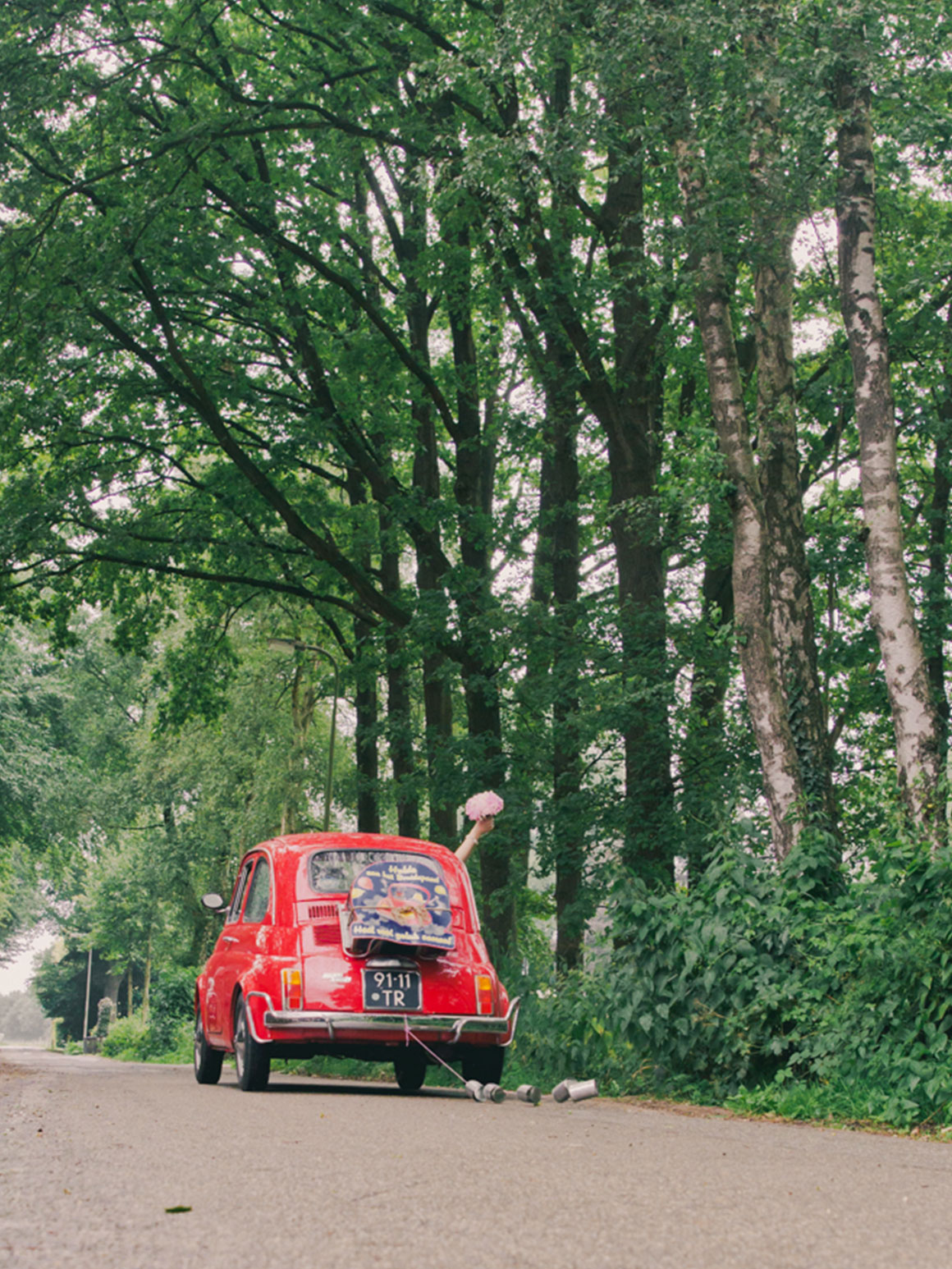 De mooie bruiloft van Rosanne