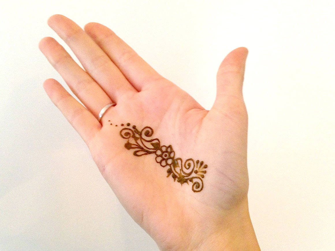 Onze bruiloft: Henna workshop