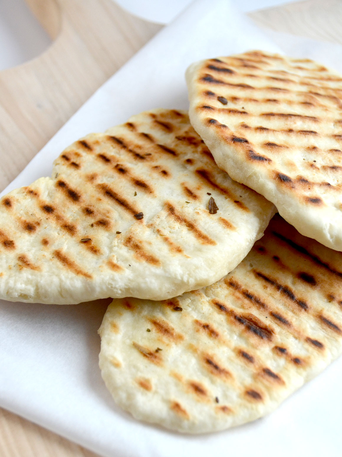 Simpel maar heerlijk naanbrood