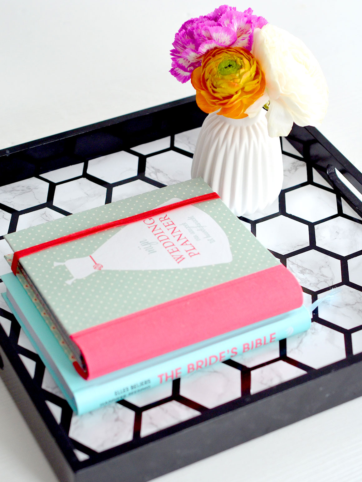 DIY: Update een dienblad met marmer