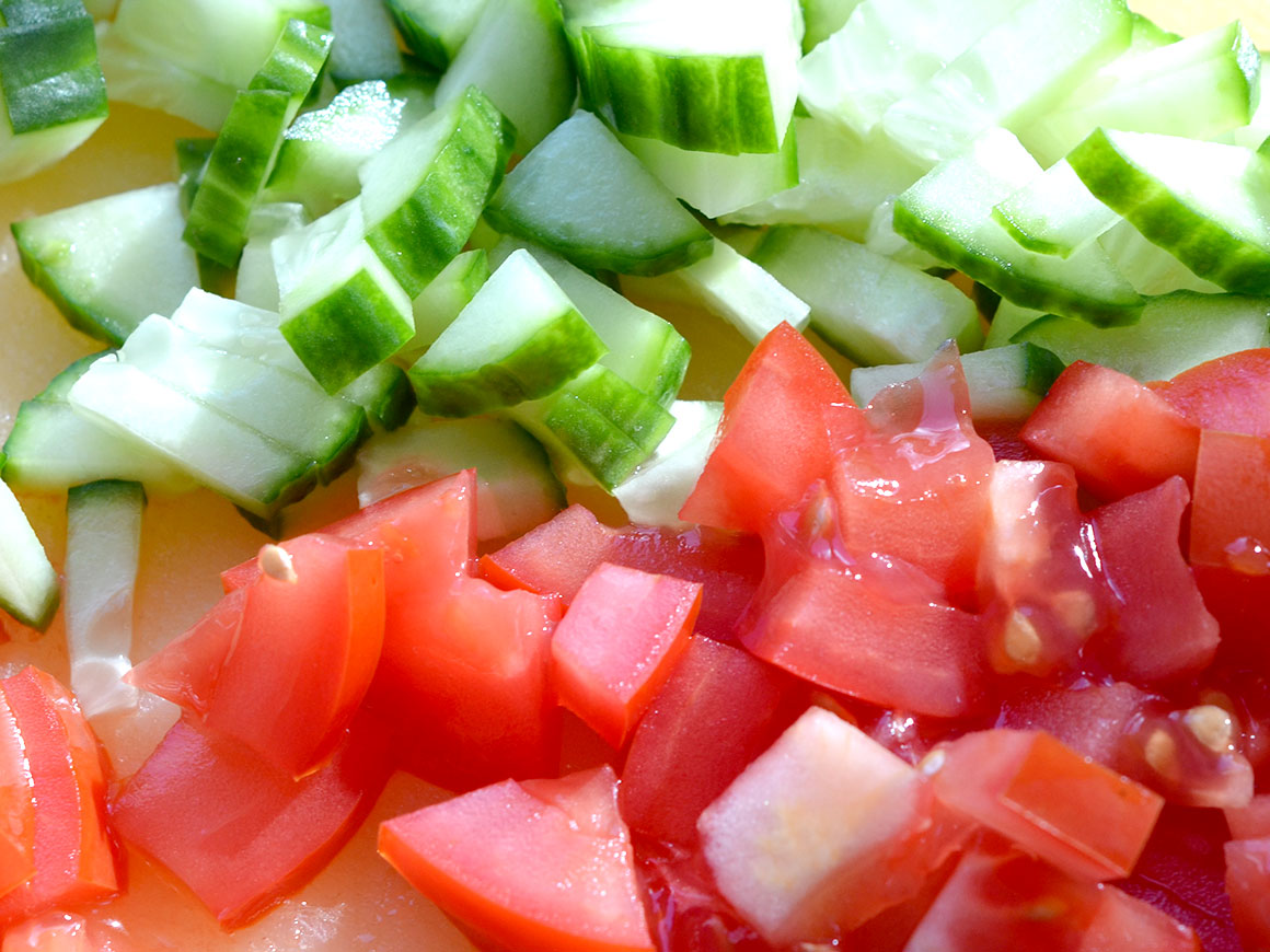 Goed gevulde tonijnsalade (zonder mayonaise)