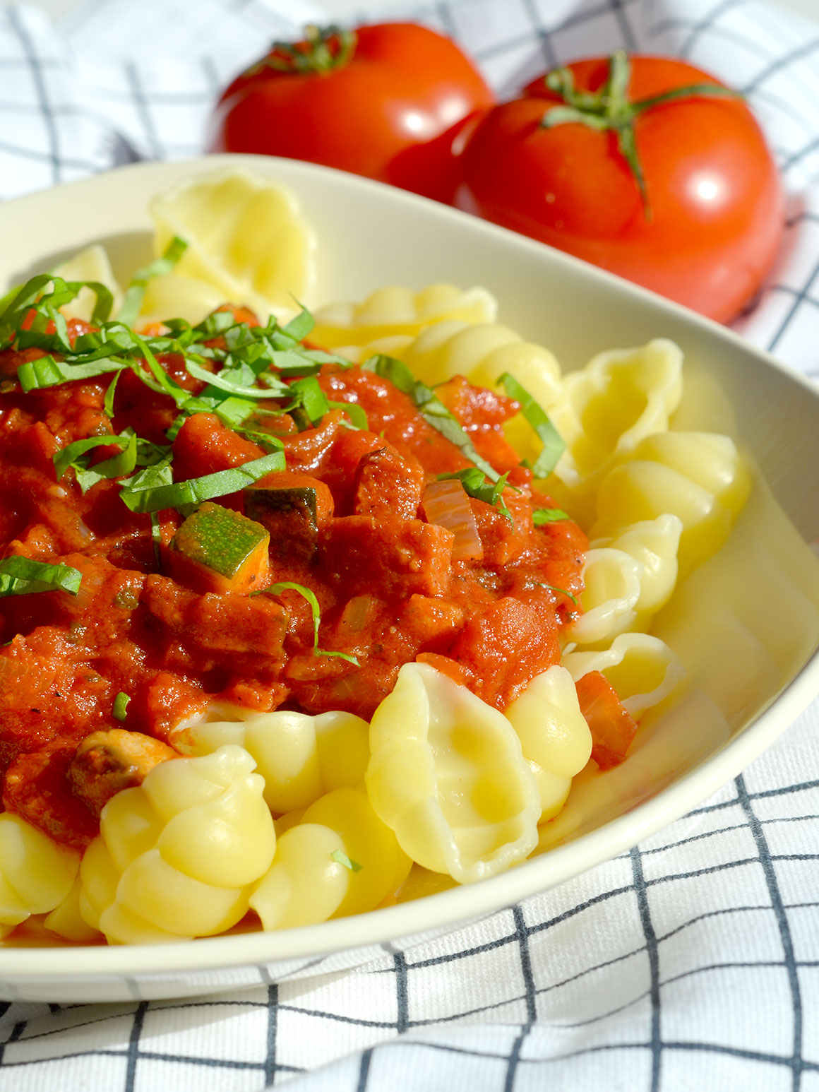 Mijn favoriete pastasaus met chorizo