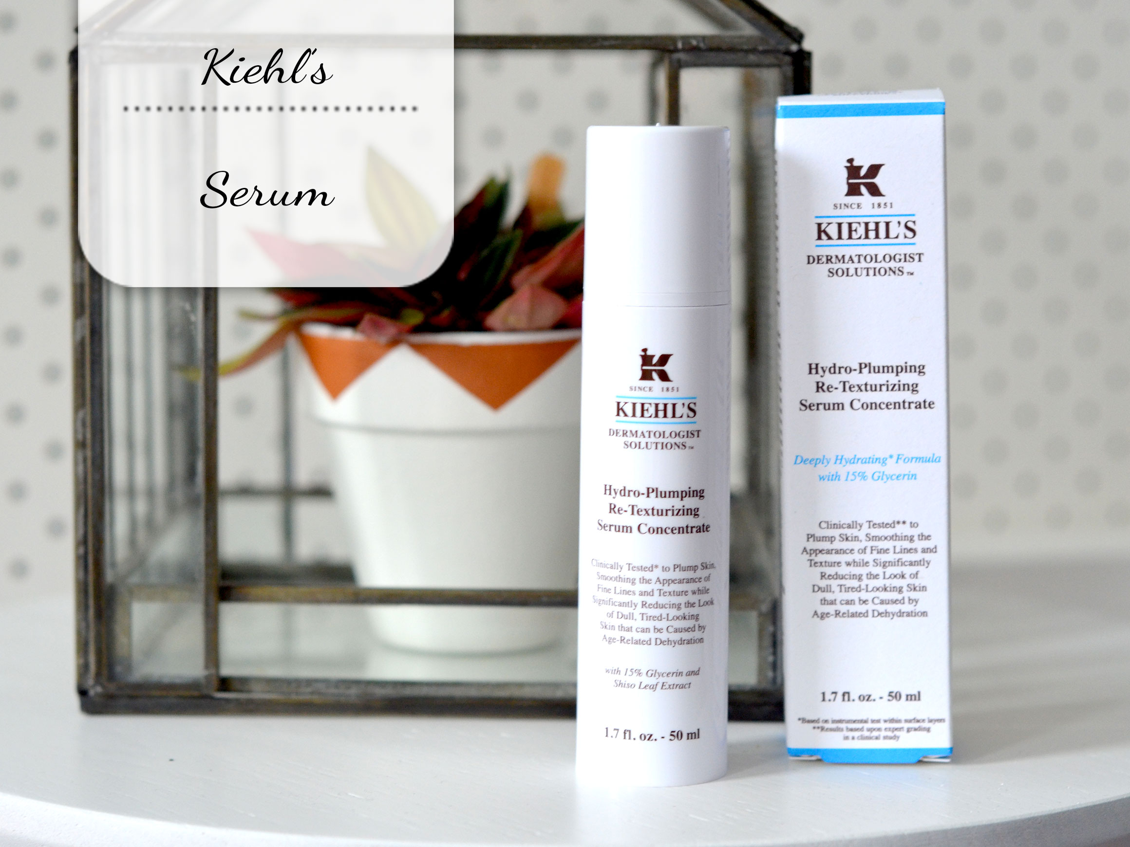 Kiehl's Hydro-Plumping Re-Texturizing Serum Concentrate