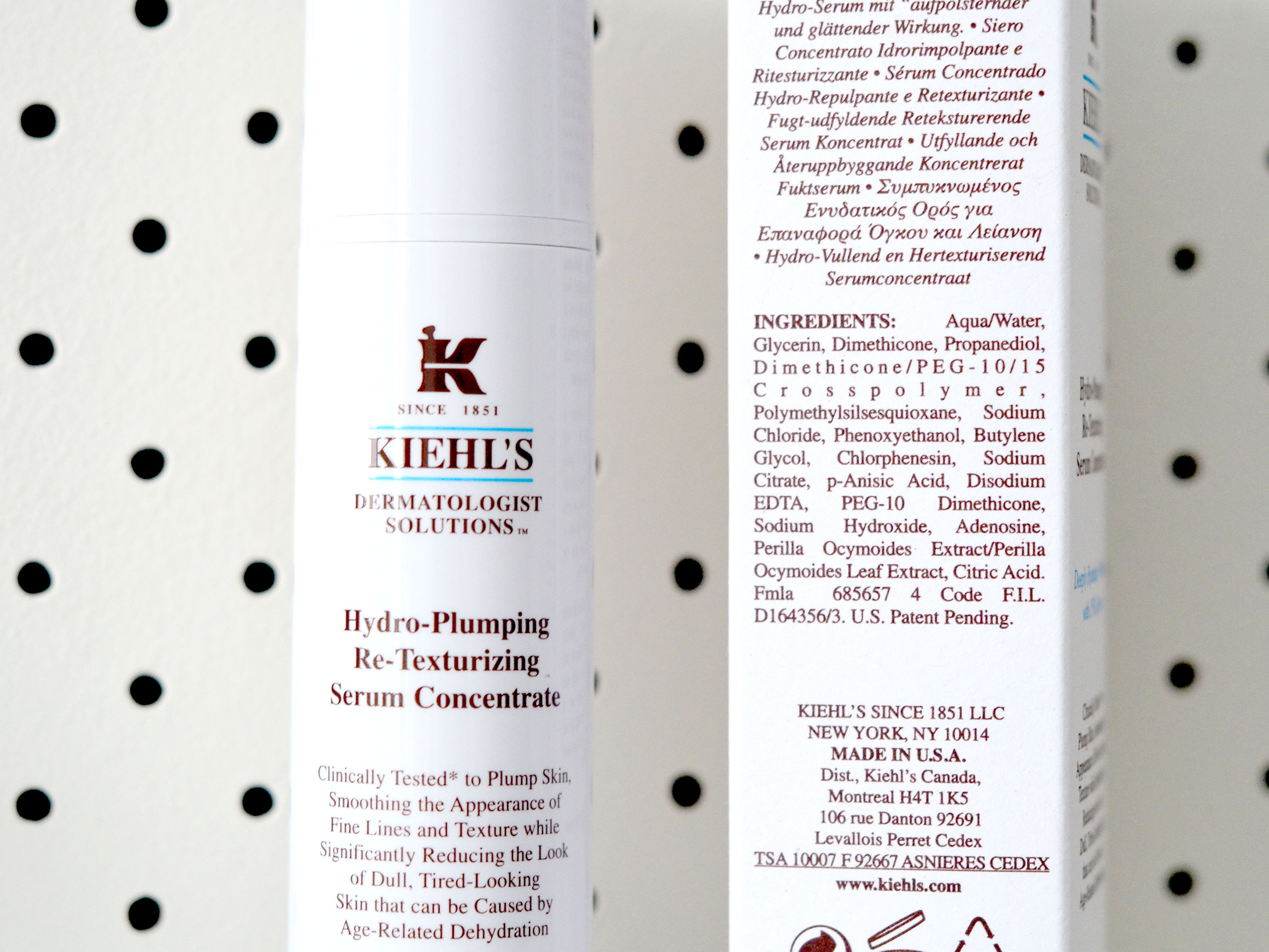 Kiehl's Hydro-Plumping Re-Texturizing Serum Concentrate