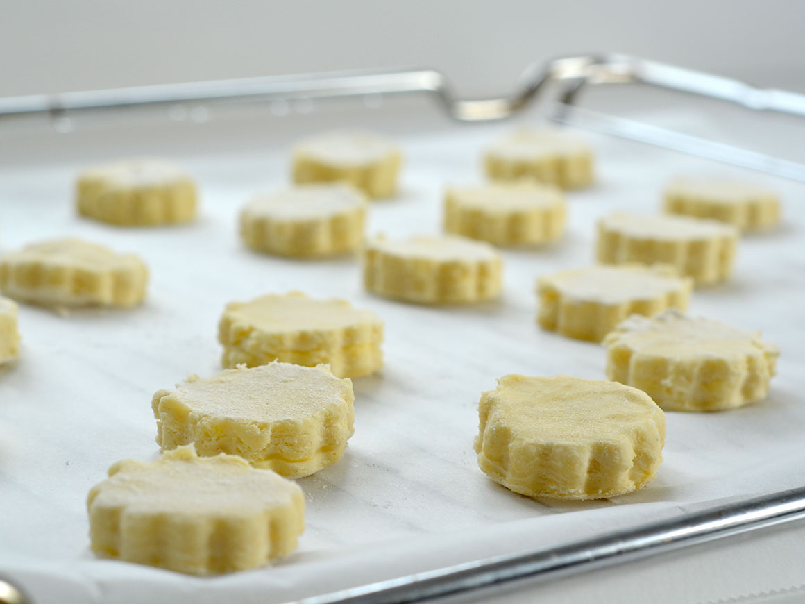 Makkelijke biscuits met roomkaas