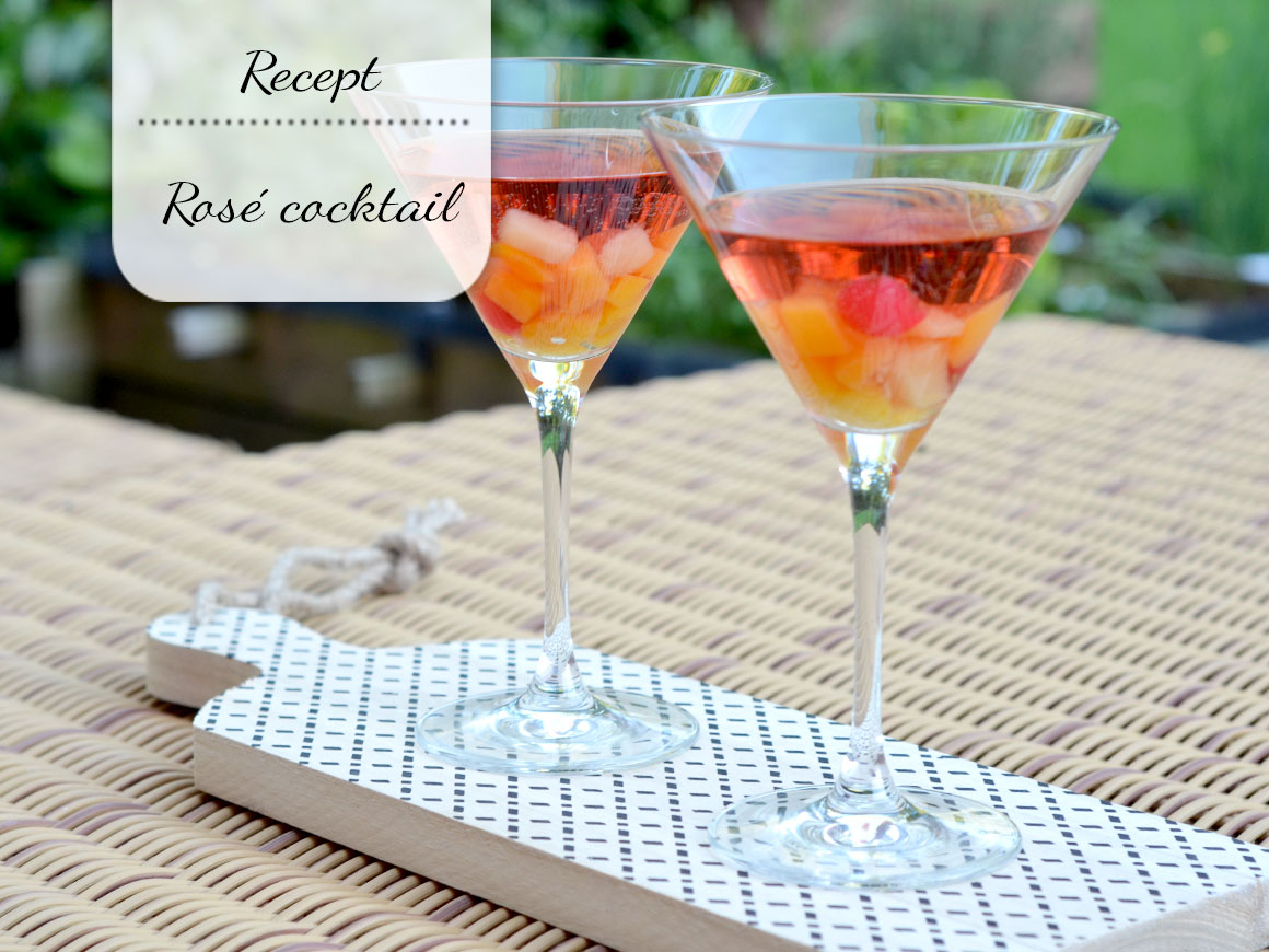 Zomerse rosé cocktail
