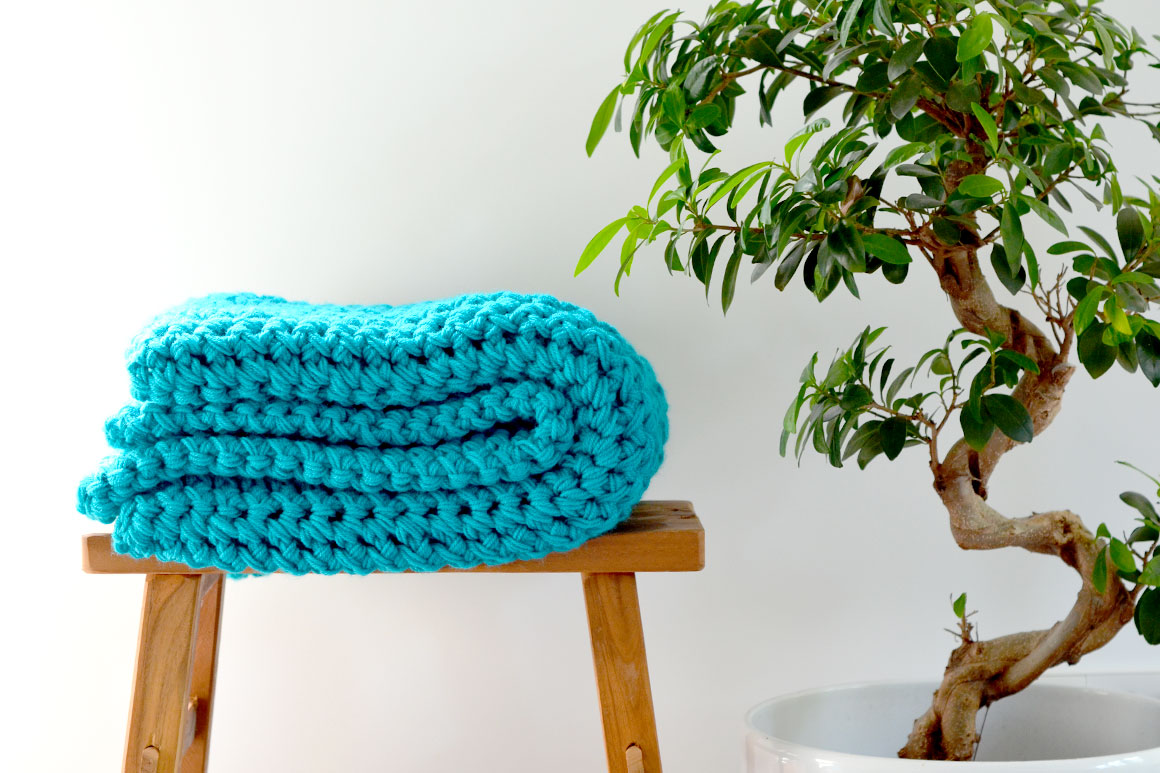 DIY: Warme plaid