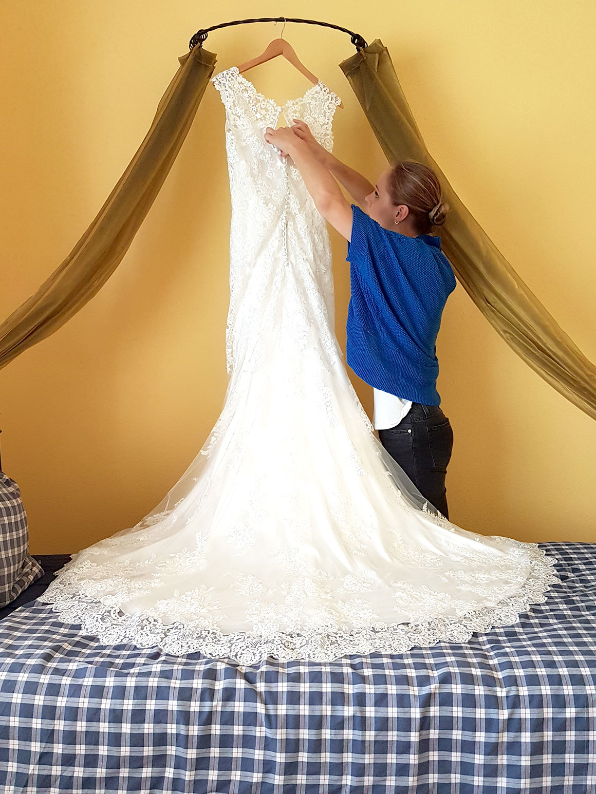 Onze bruiloft: Mijn trouwjurk