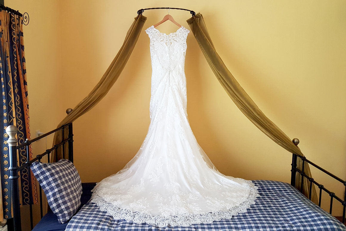 Onze bruiloft: Mijn trouwjurk