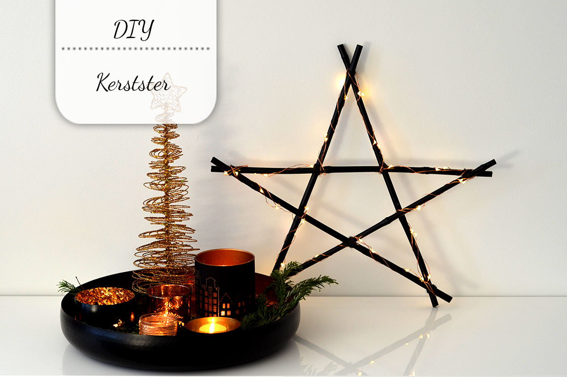 DIY: Kerstster met lampjes