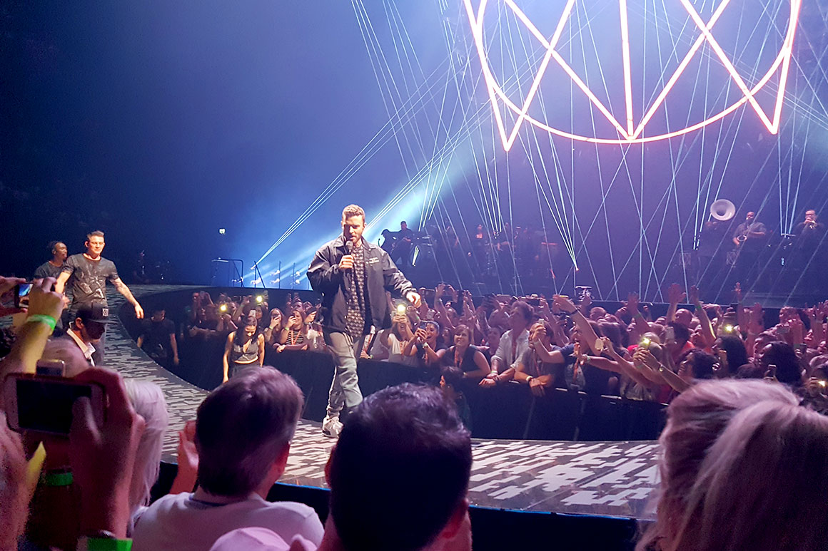Dagboek: Justin Timberlake concert