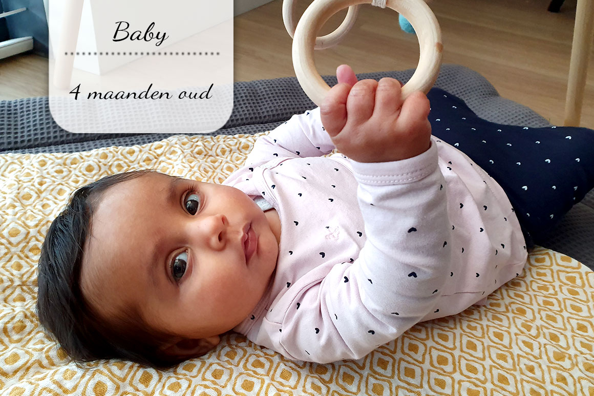 Baby update #20: Vier maanden oud