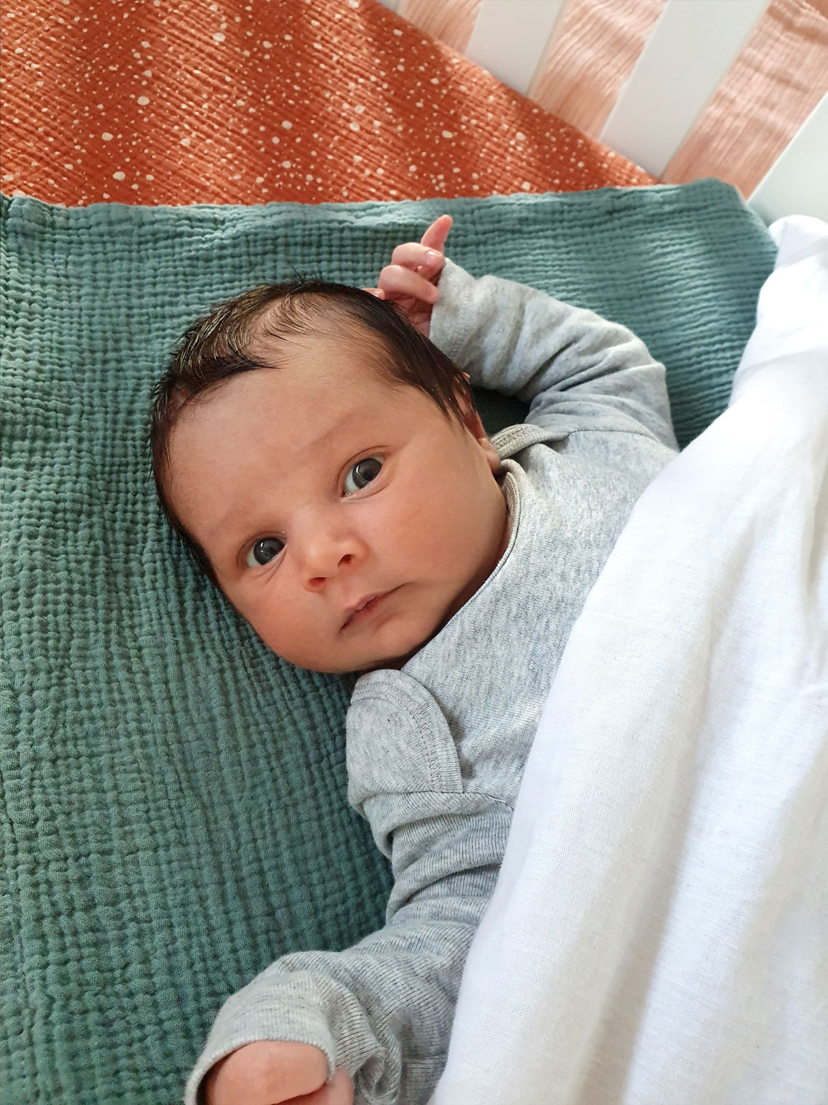 Baby update #25: Een maand oud
