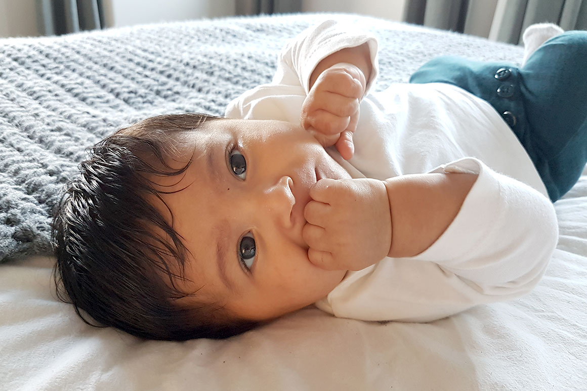 Baby update #6: drie maanden oud