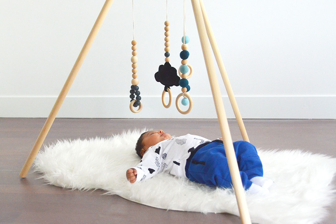 DIY: Babygym tipi