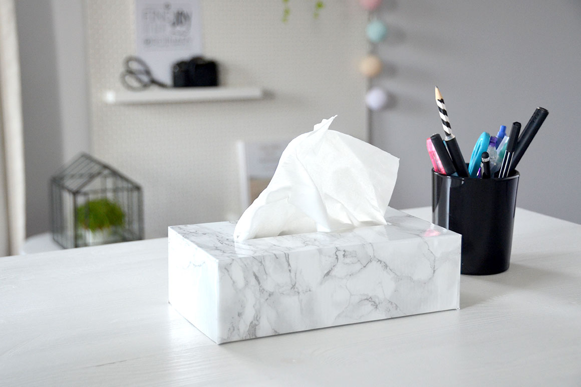 DIY: Cover voor een tissuedoos