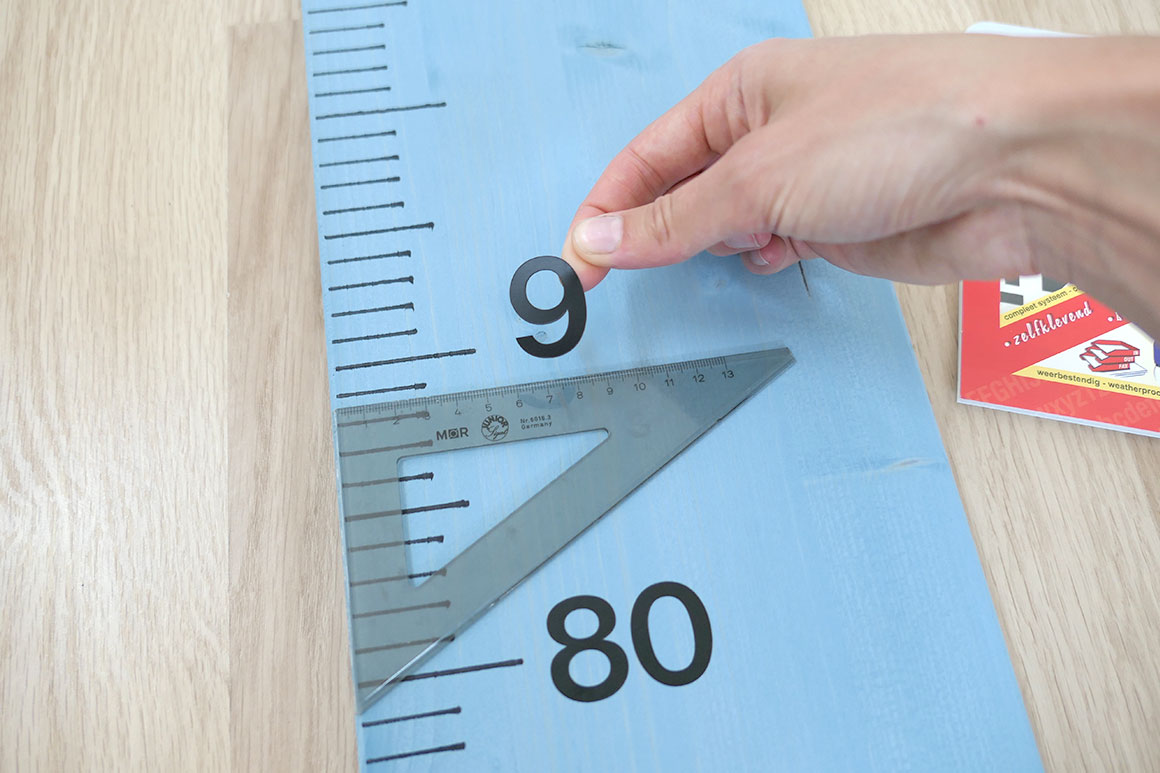 Haat Graden Celsius In de omgeving van DIY: Groeimeter van hout - My Simply Special