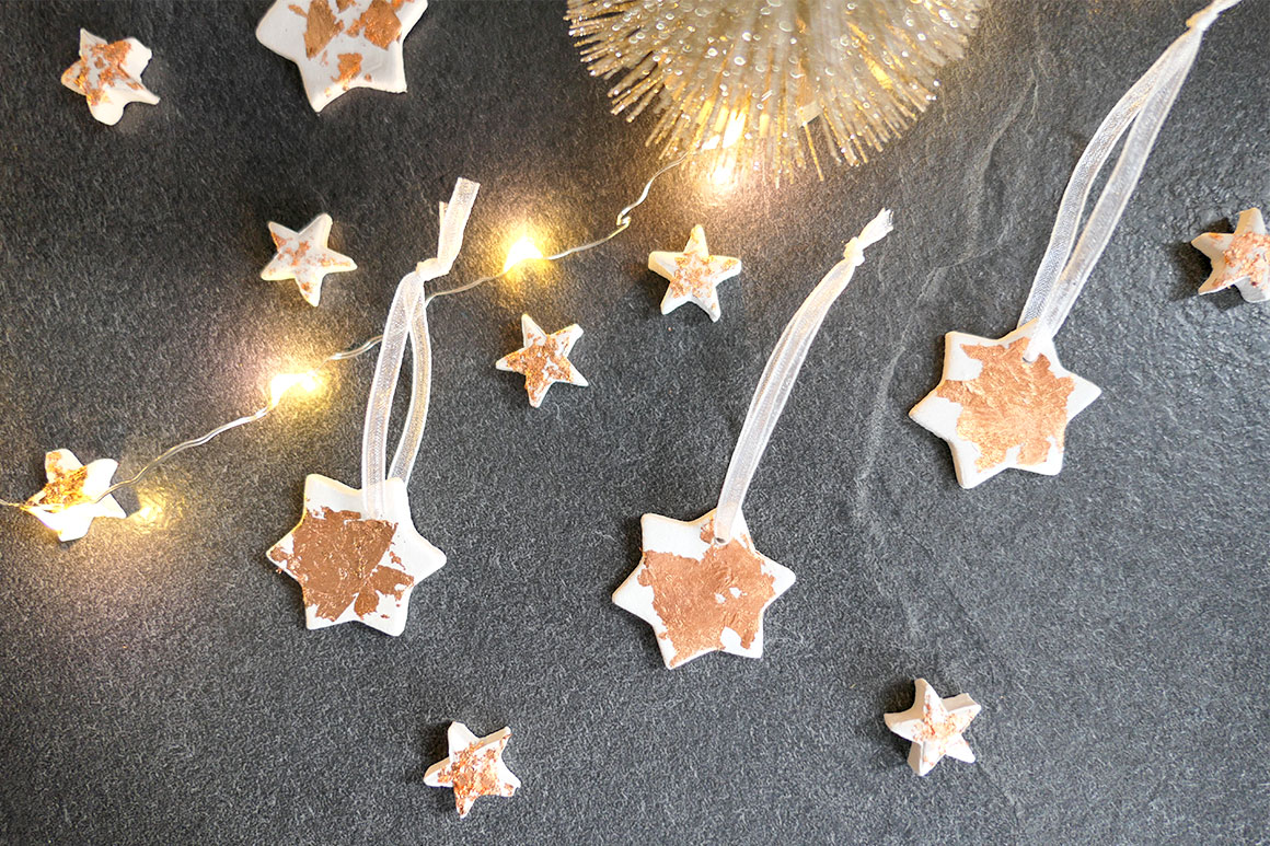 DIY: Kerstdecoratie van klei