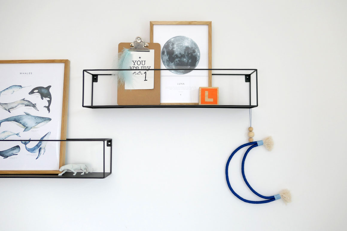 DIY: Maan macrame wandhanger