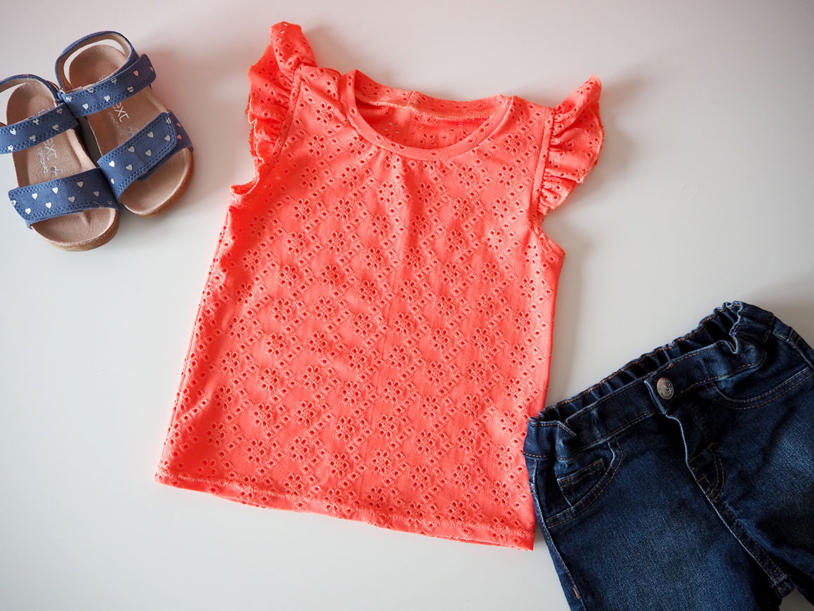 DIY: Meisjes topje met ruffles