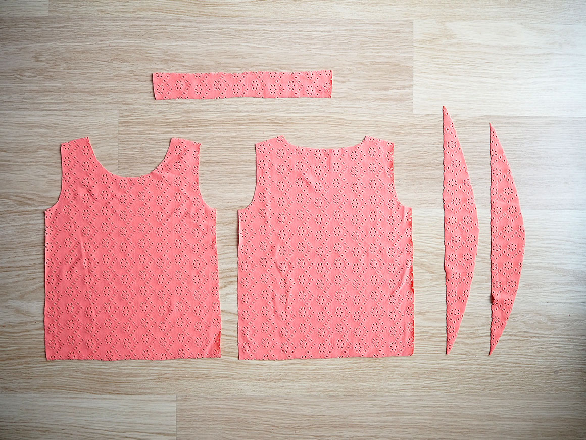 DIY: Meisjes topje met ruffles