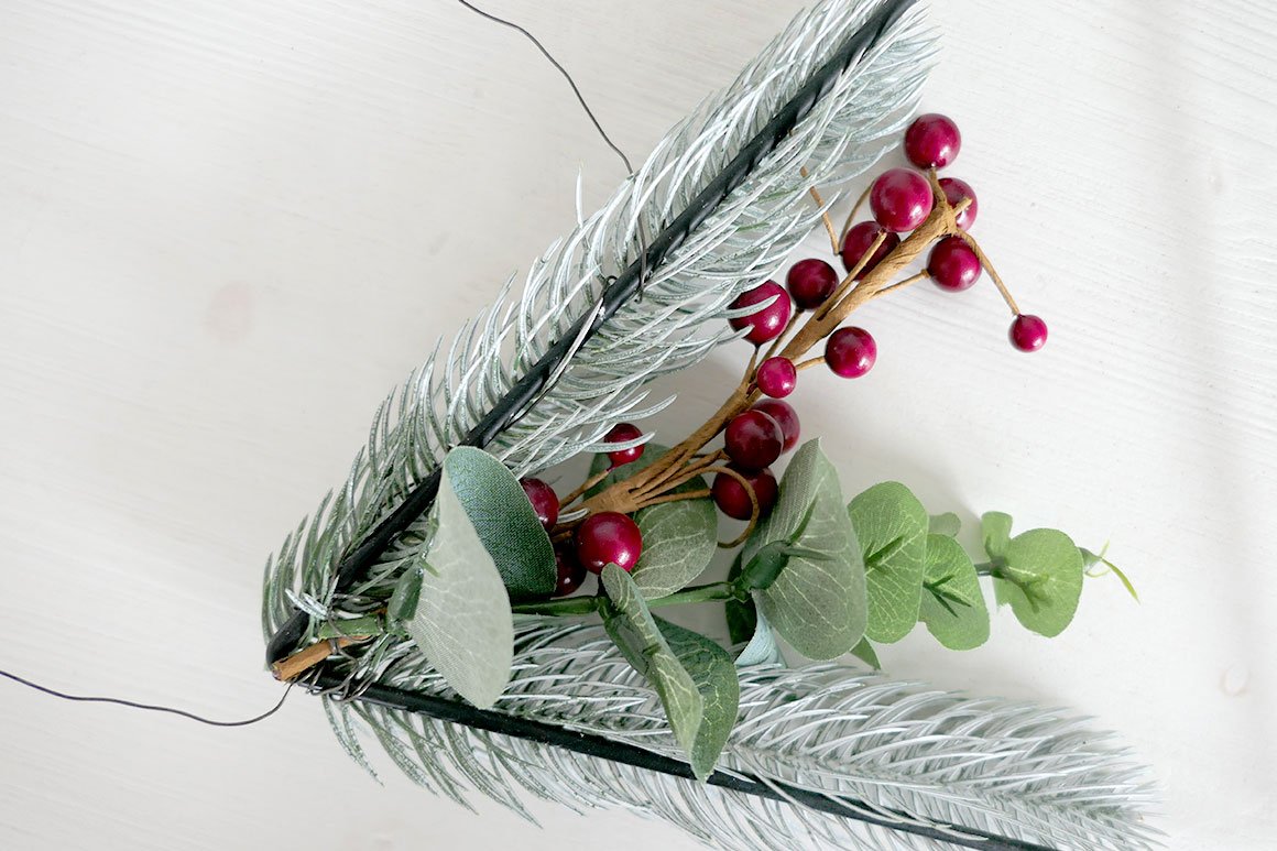 DIY: Subtiele kerstkrans