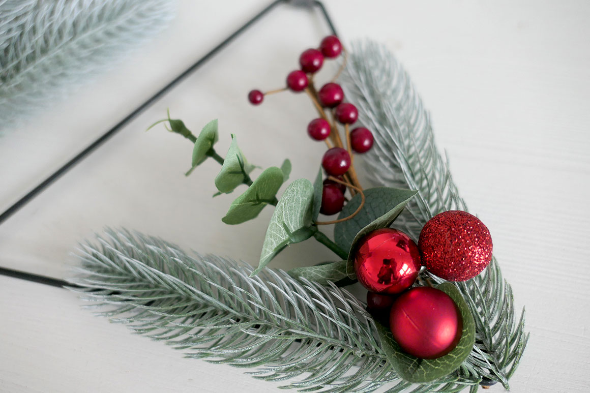 DIY: Subtiele kerstkrans