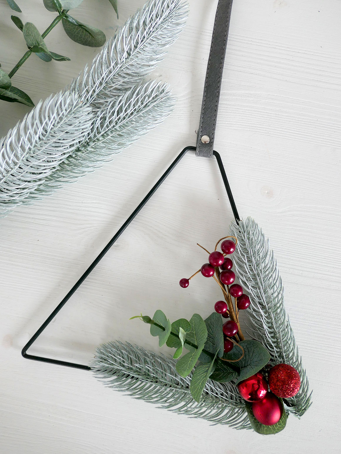 DIY: Subtiele kerstkrans