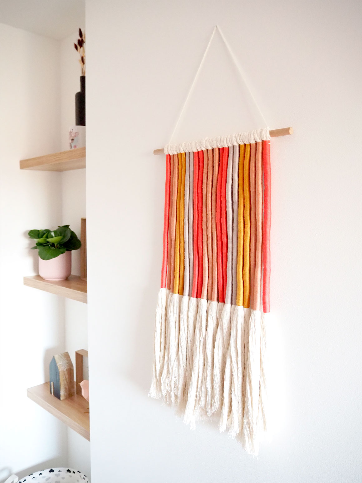 DIY: Vrolijke wandhanger